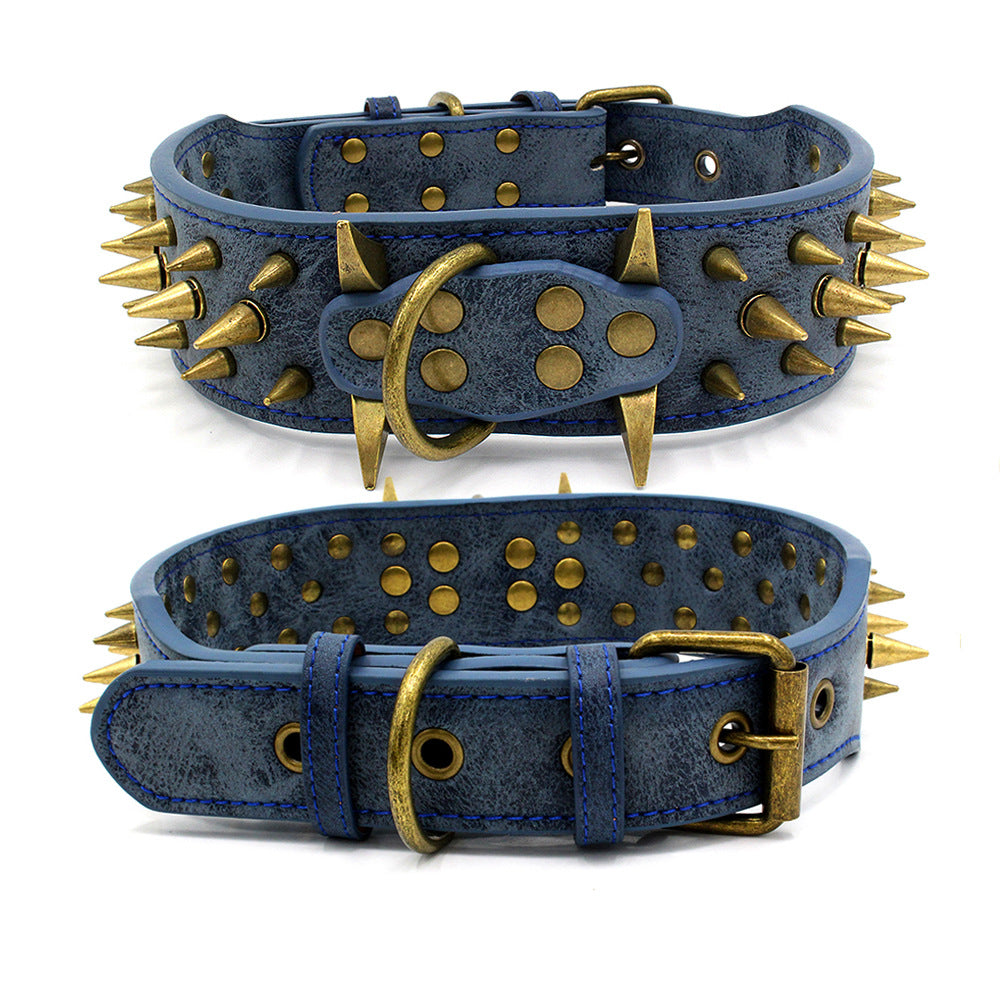 Bronze Rivet Stud Collar