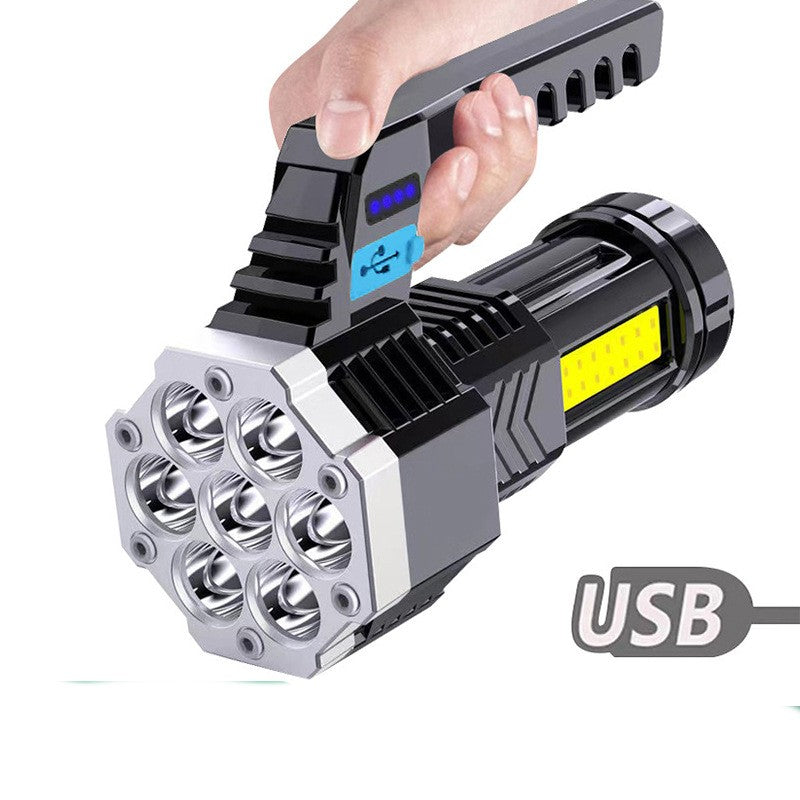 7 Head LED Flashlight