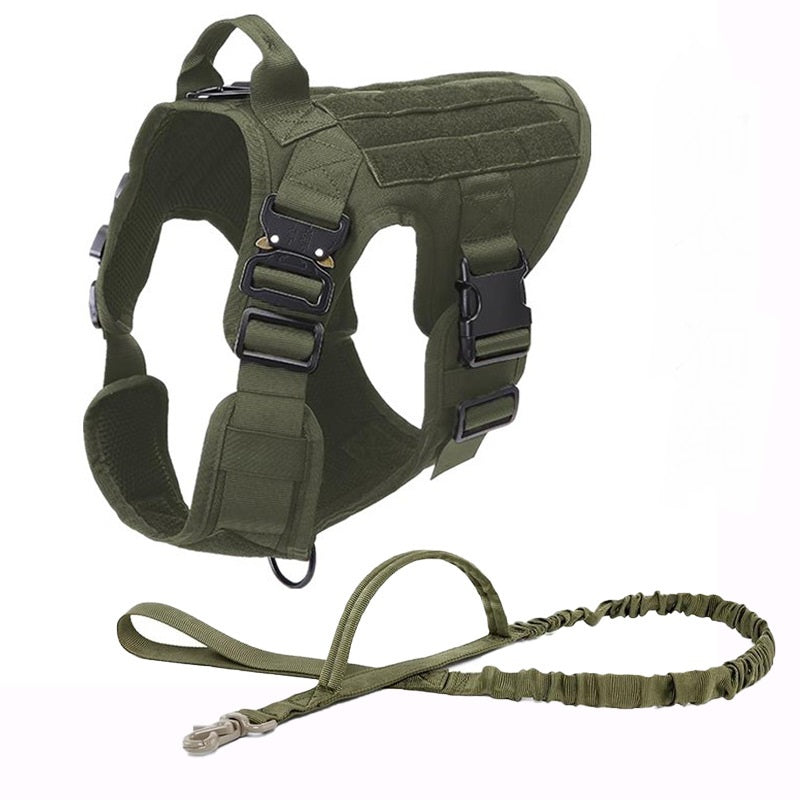 TacticalK9™ Alpha Vest Harness & Lead Set