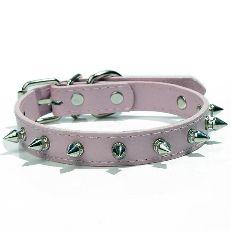 Leather Stud Collar