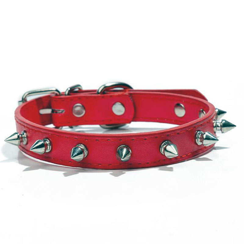 Leather Stud Collar