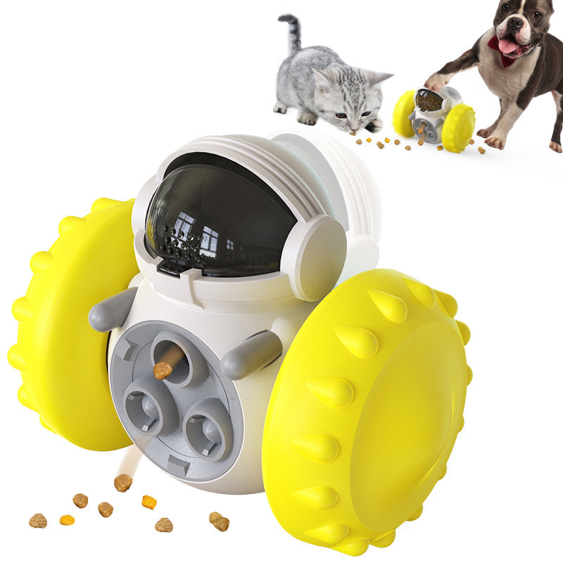 Spaceman Dog Treat Car